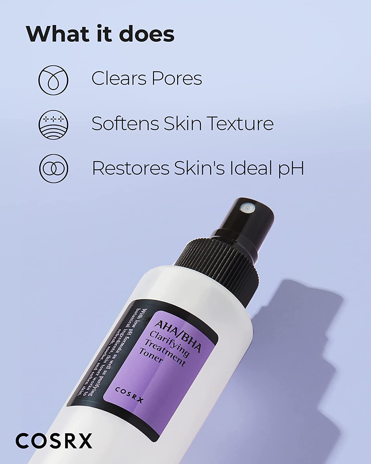 COSRX AHA/BHA Clarifying Treatment Toner-150ml