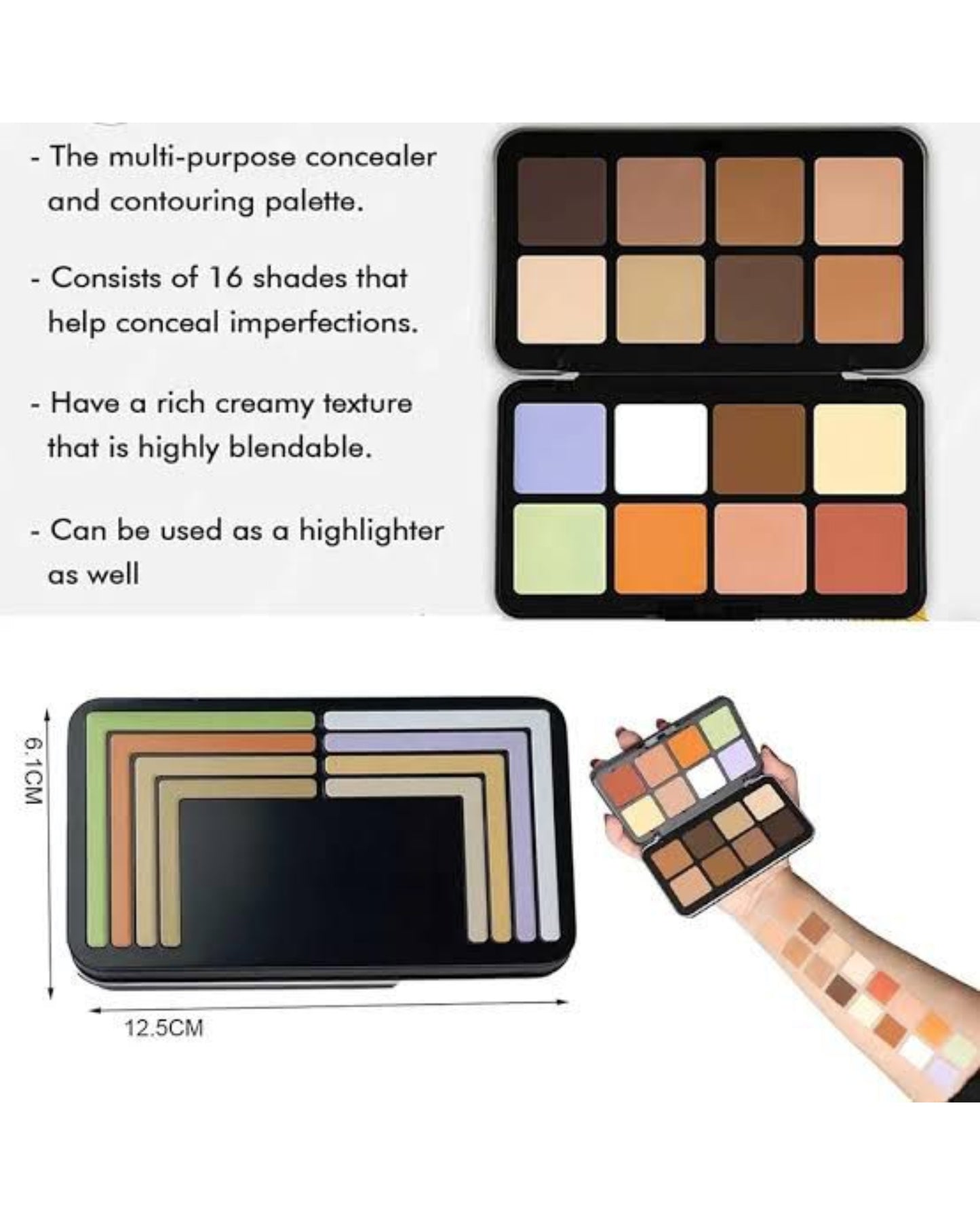 CARLA SECRET | Camouflage Hd Palette
