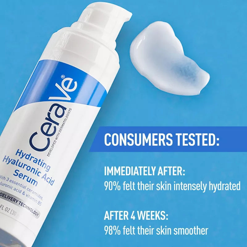 CeraVe Hydrating Hyaluronic Acid Face Serum