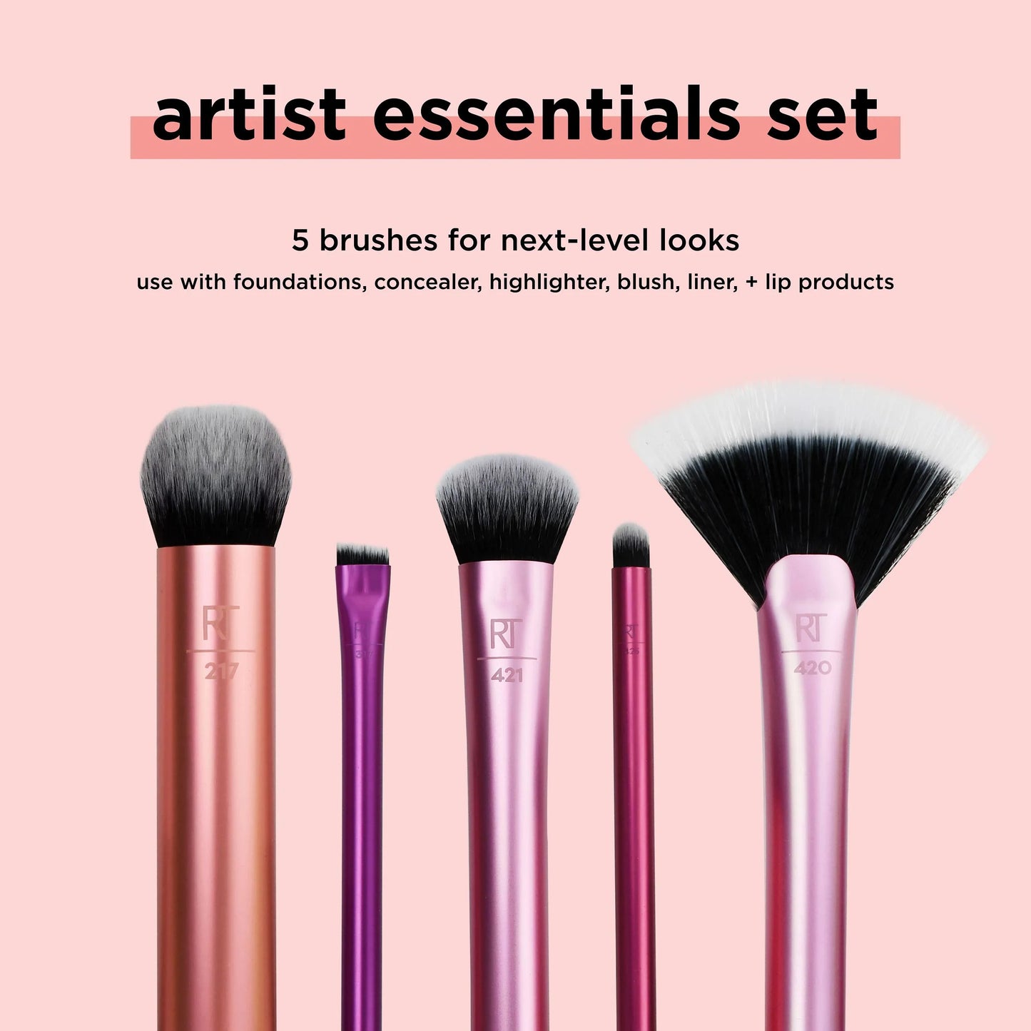 REAL TECHNIQUES | Artist Essentials Brush Set