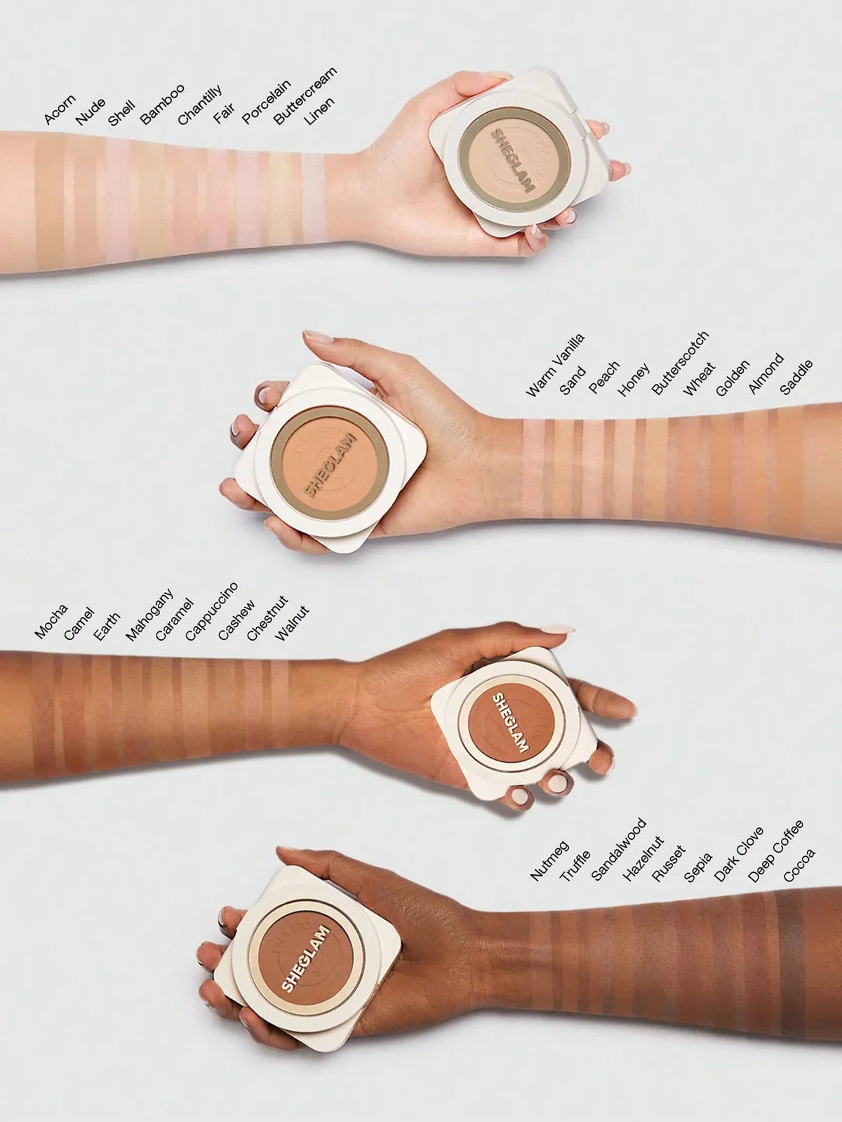 SHEGLAM | Skin-Focus High Coverage Powder Foundation