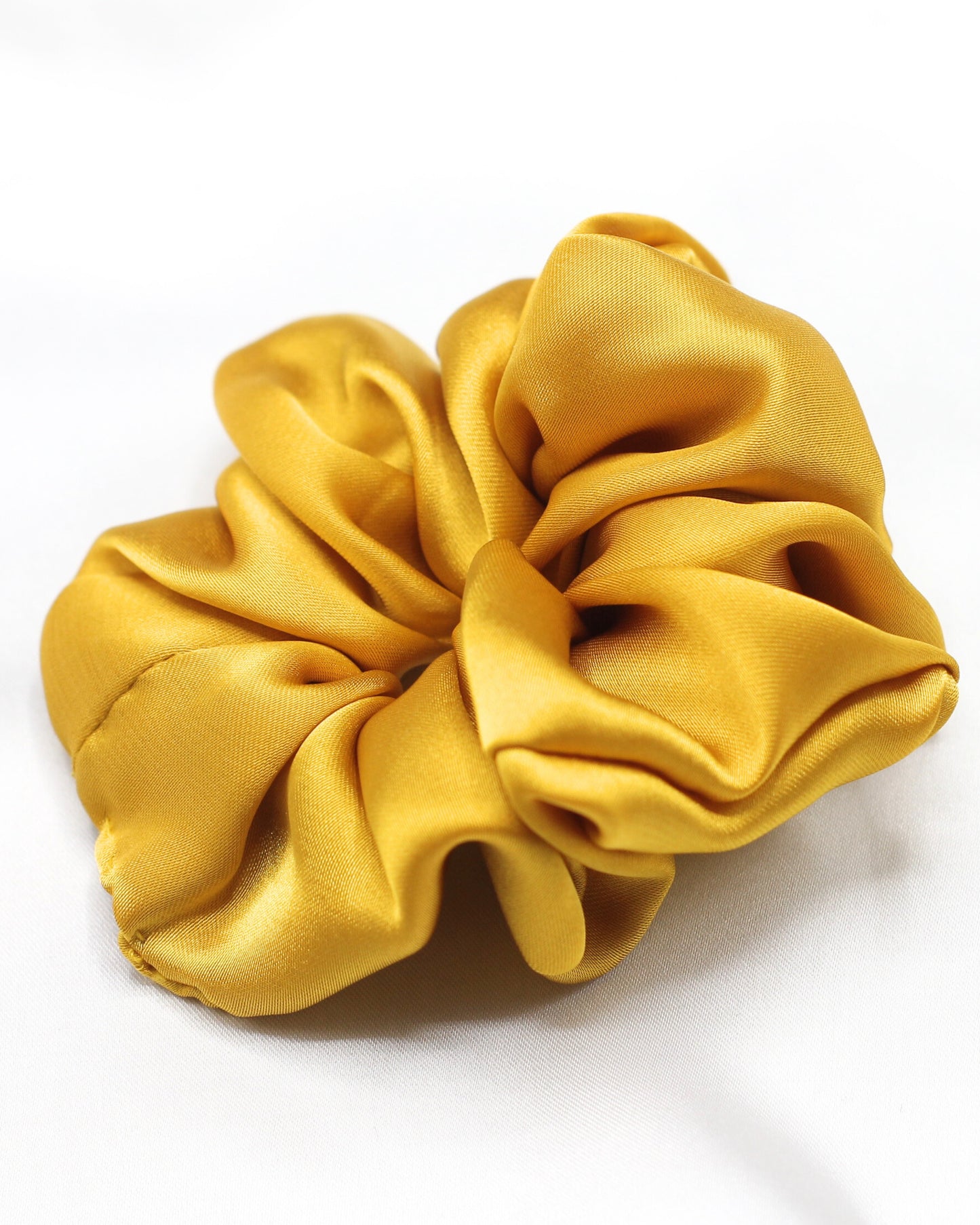 Yellow Mustard Scrunchie