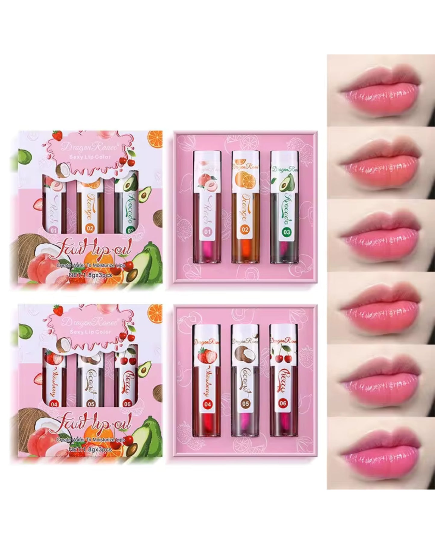 Dragon Ranee Lip Oils