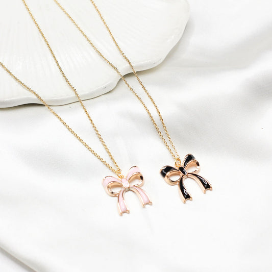 Bow Necklace