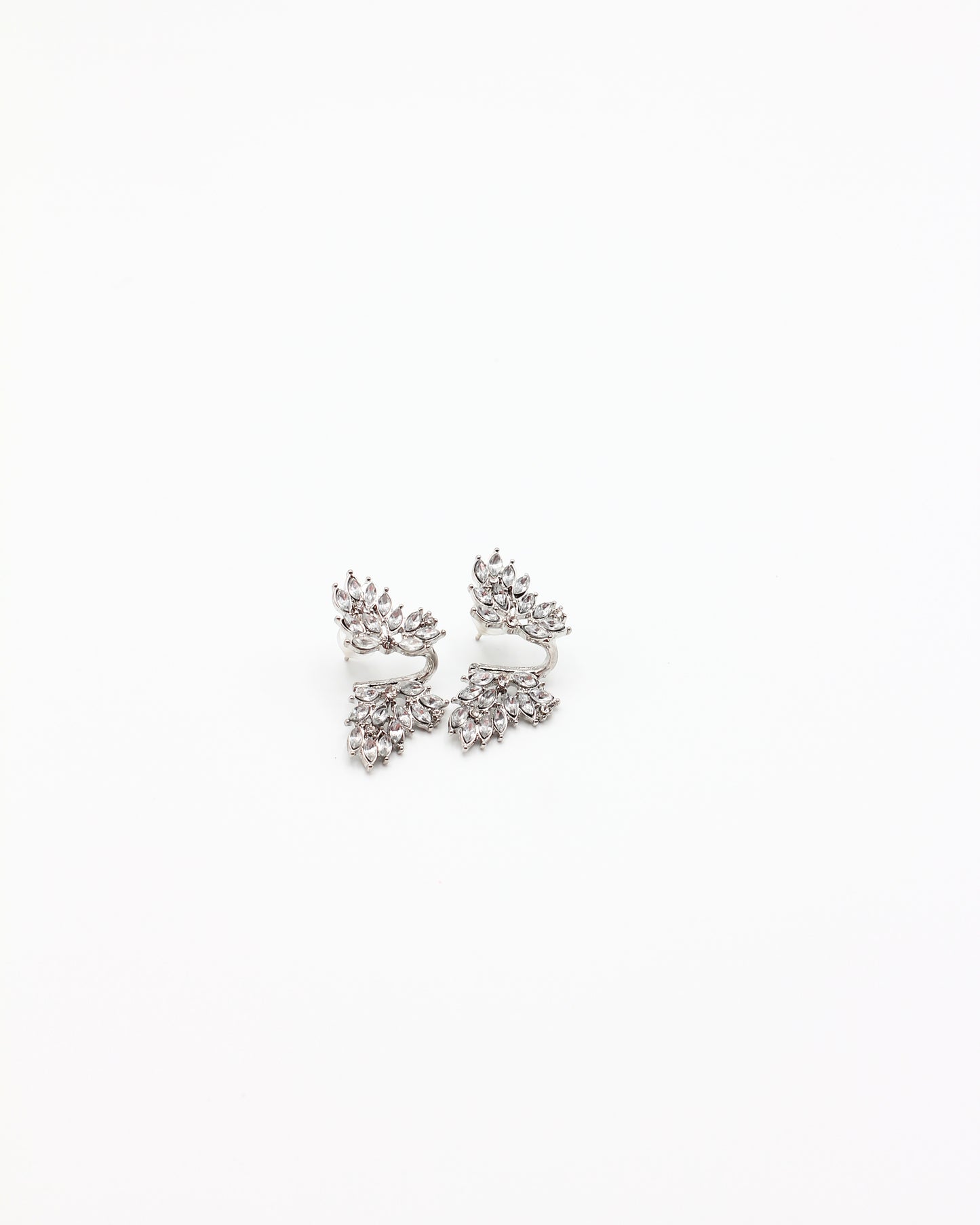 Silver Butterfly Earrings