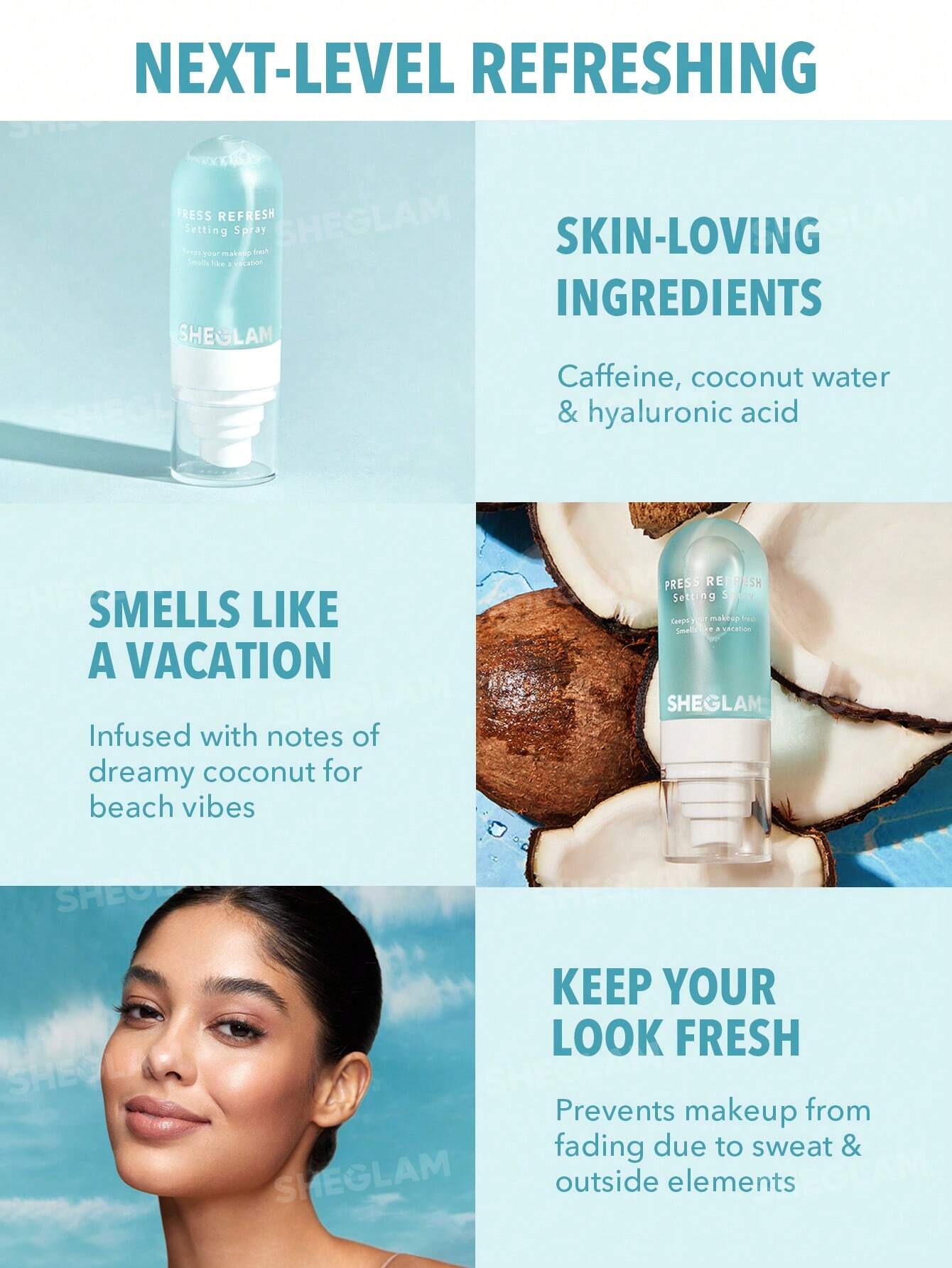 SHEGLAM | Press Refresh Setting Spray