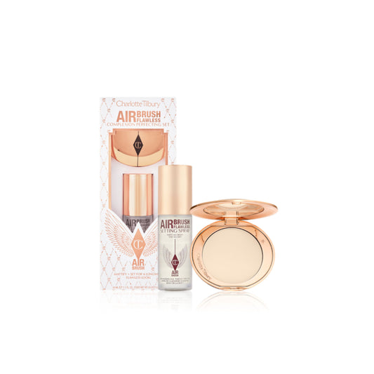 CHARLOTTE TILBURY | Airbrush Flawless Finish + Set Duo