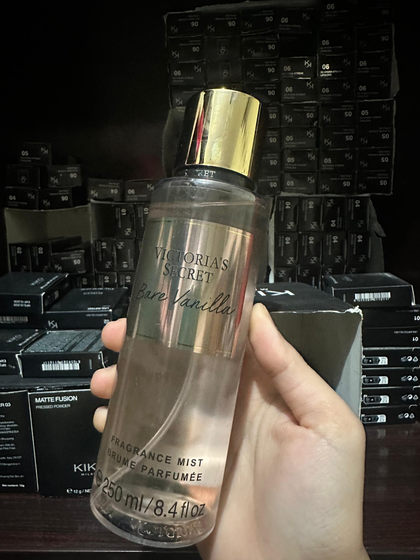VICTORIA'S SECRET | Bare Vanilla Body Mist 250ml(Free Bio Aqua Mask)