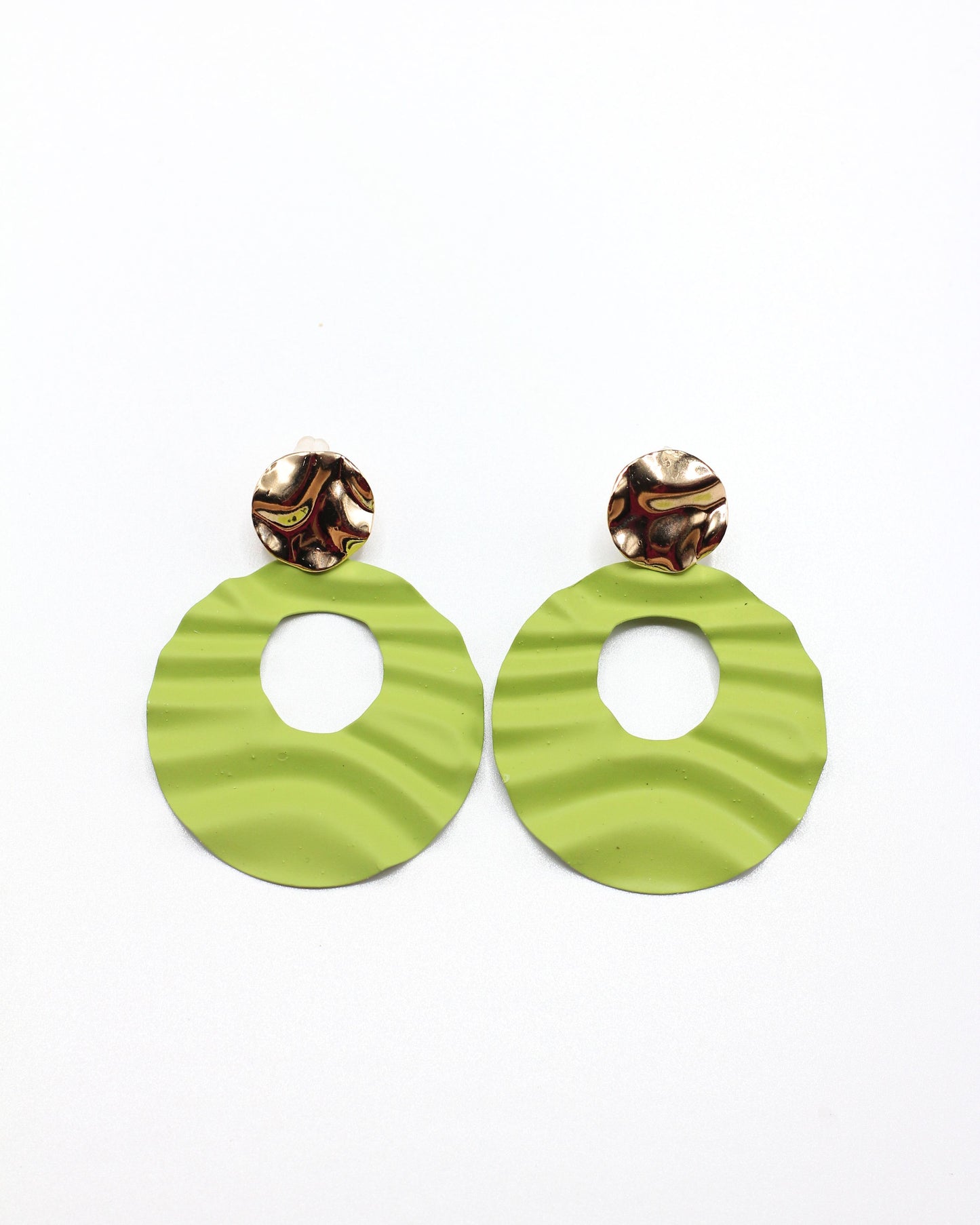 Green Earrings