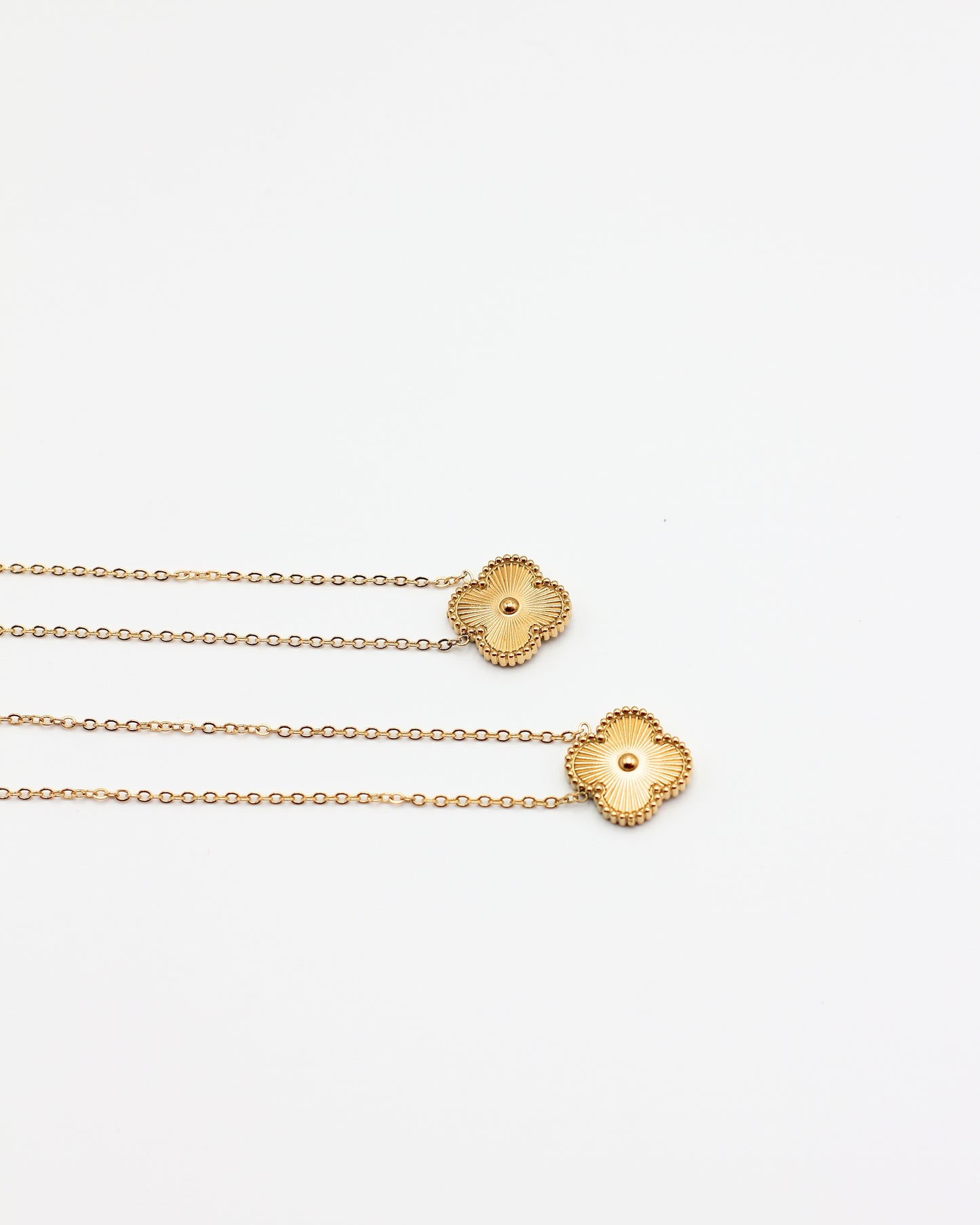 Golden Clover Necklace