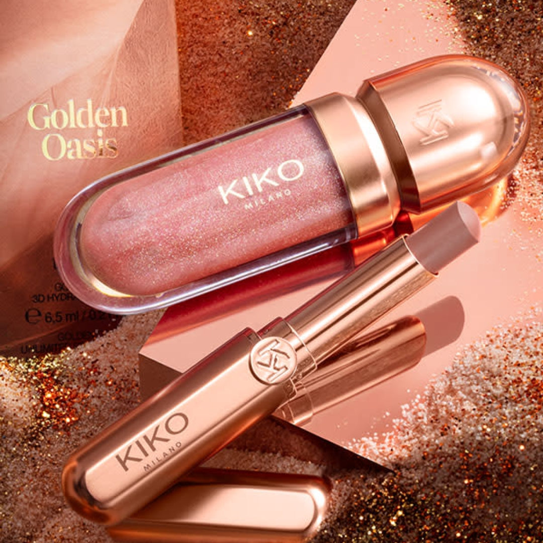 KIKO MILANO | Golden Oasis Chic Lips Beauty Kit