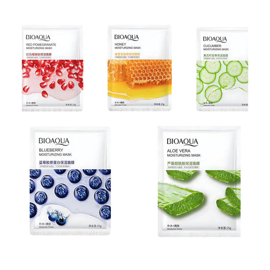 BIO AQUA | 5 Pack Sheet Masks