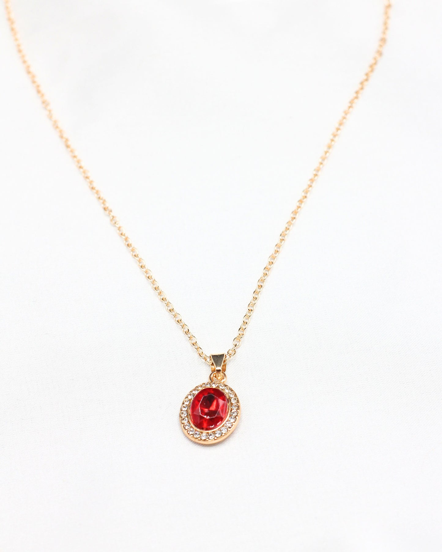 Red Stone Necklace