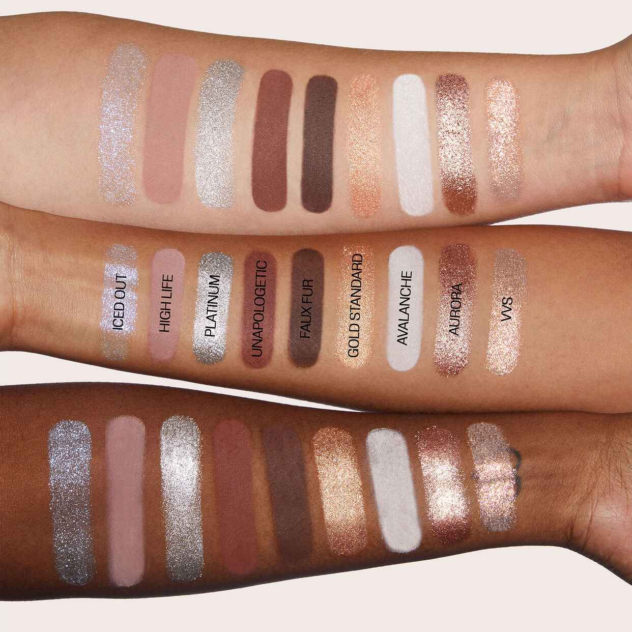 HUDAMOJI | Icy Nude Eyeshadow Palette