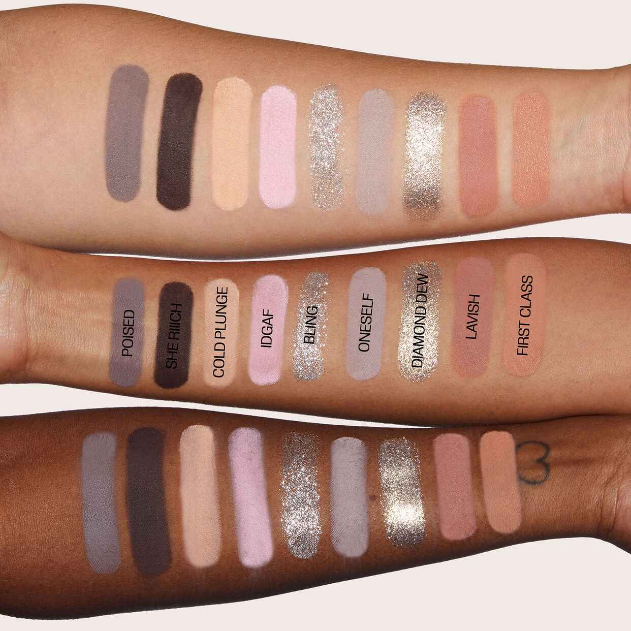 HUDAMOJI | Icy Nude Eyeshadow Palette