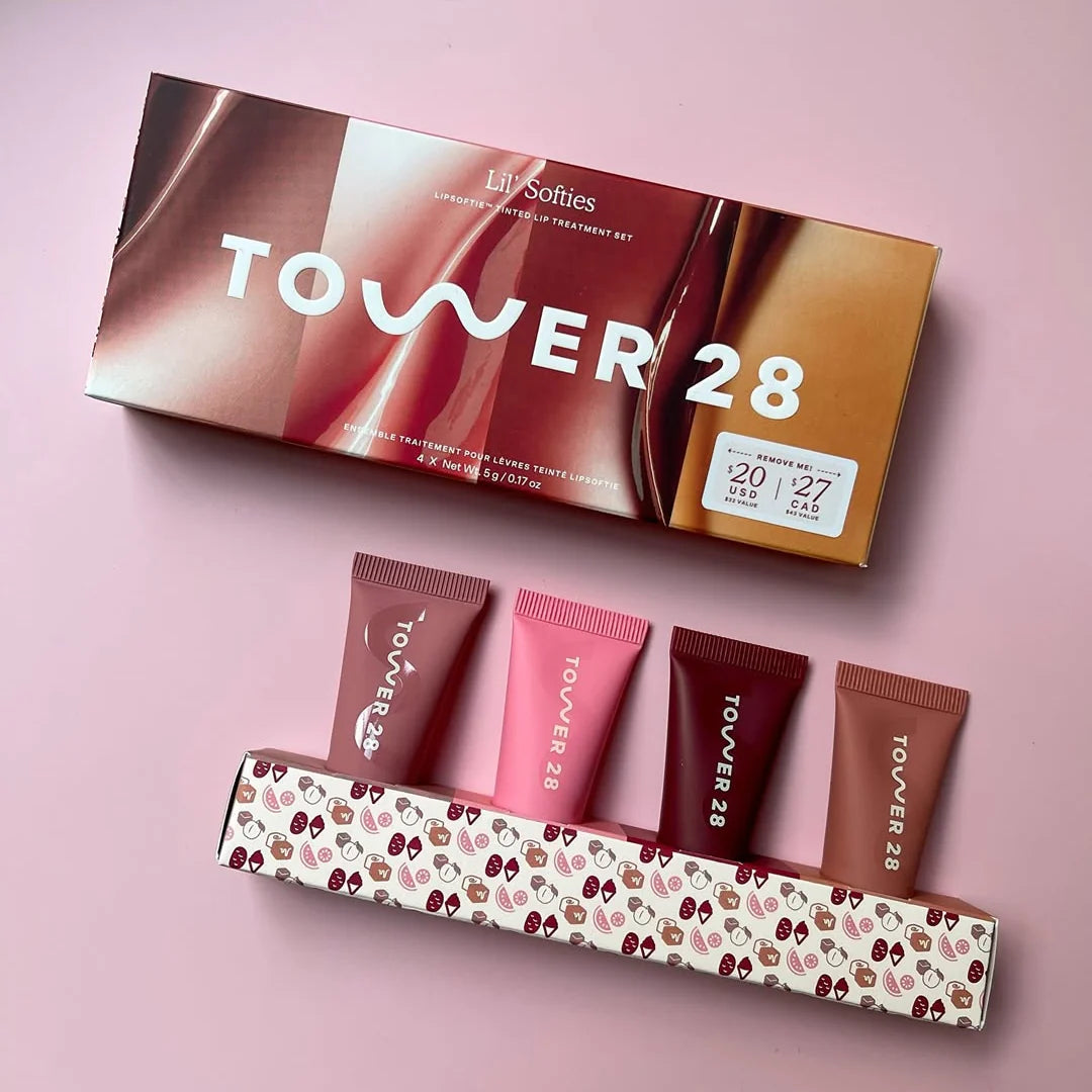TOWER 28 | Mini Lil Softies Tinted Lip Treatment Set