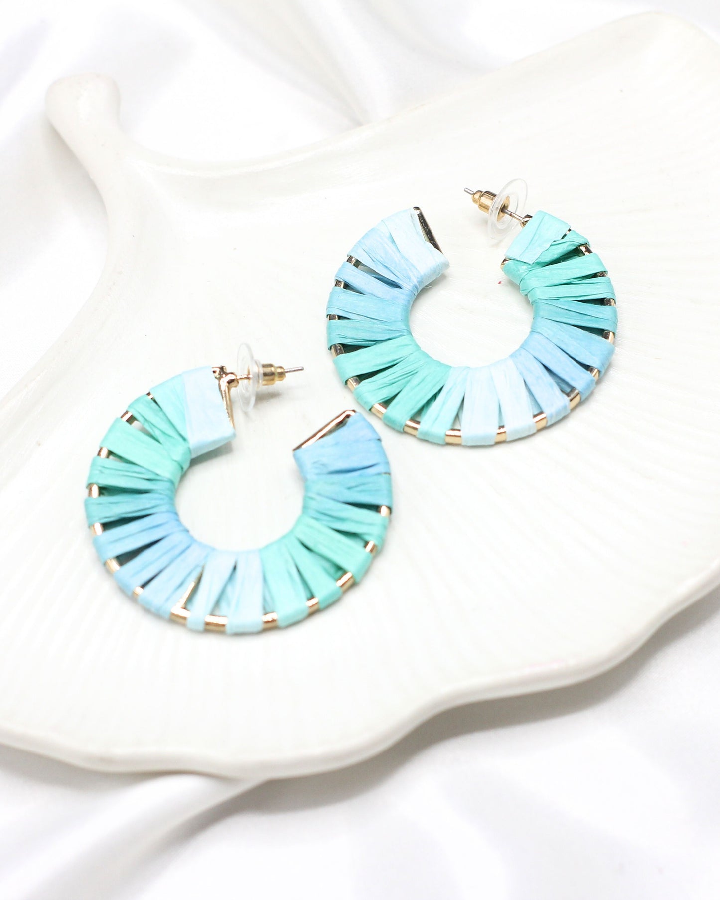 Blue Summer Hoops