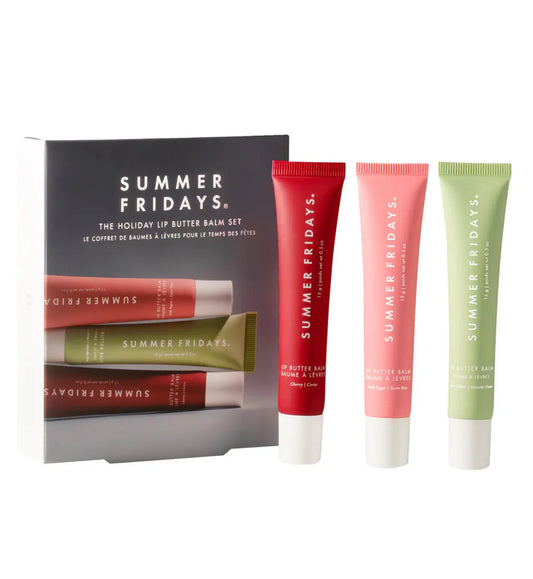 SUMMER FRIDAYS | The Holiday Lip Butter Balm Set