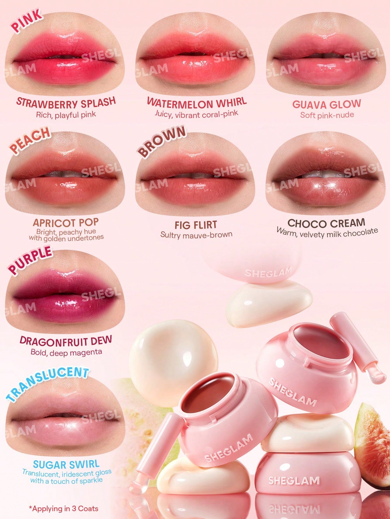 SHEGLAM | | Hydra Jelly Pocket Lip Jam
